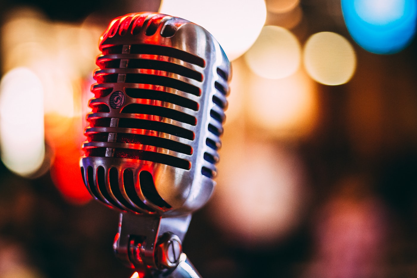 Studio microphone ready for a listing